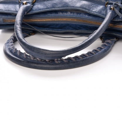 Balenciaga Chevre Classic Hardware Purse Bleu 8 of 11