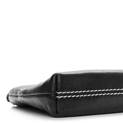 Chanel Lambskin Lax Pochette Black 9 of 12