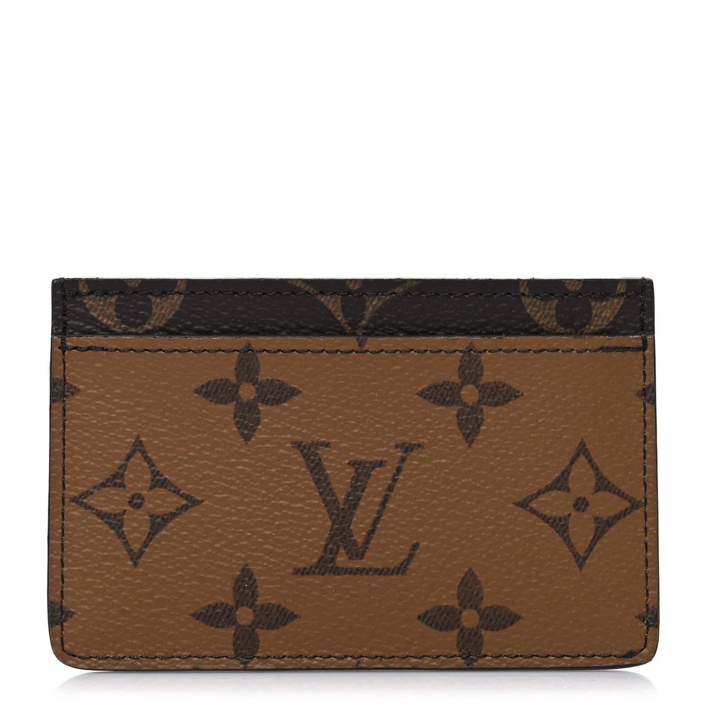 Reverse Monogram Card Holder