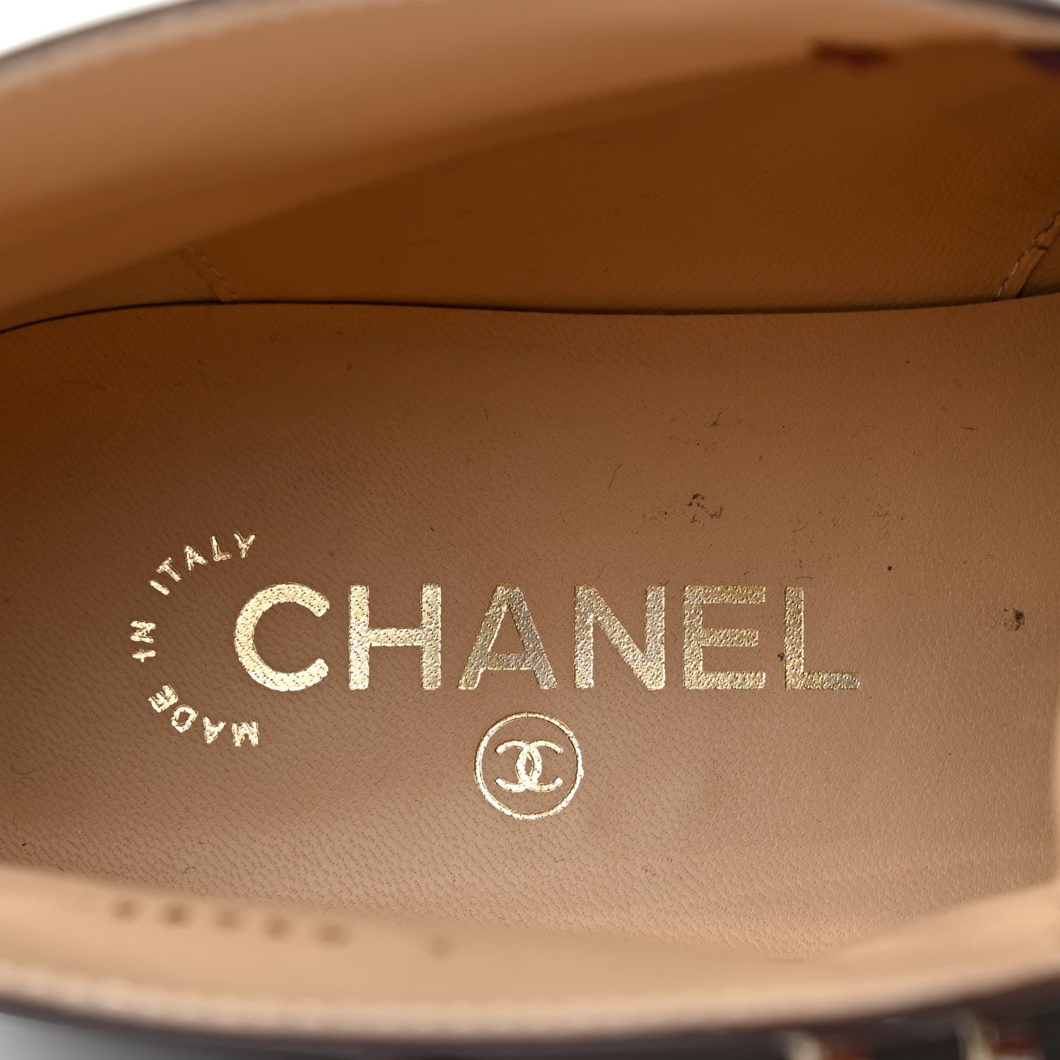 Chanel Calfskin Lace Up CC Short Boots 41 Burgundy 6 of 13