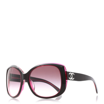 Chanel Acetate Polarized CC Sunglasses 5183 Red 1 of 9