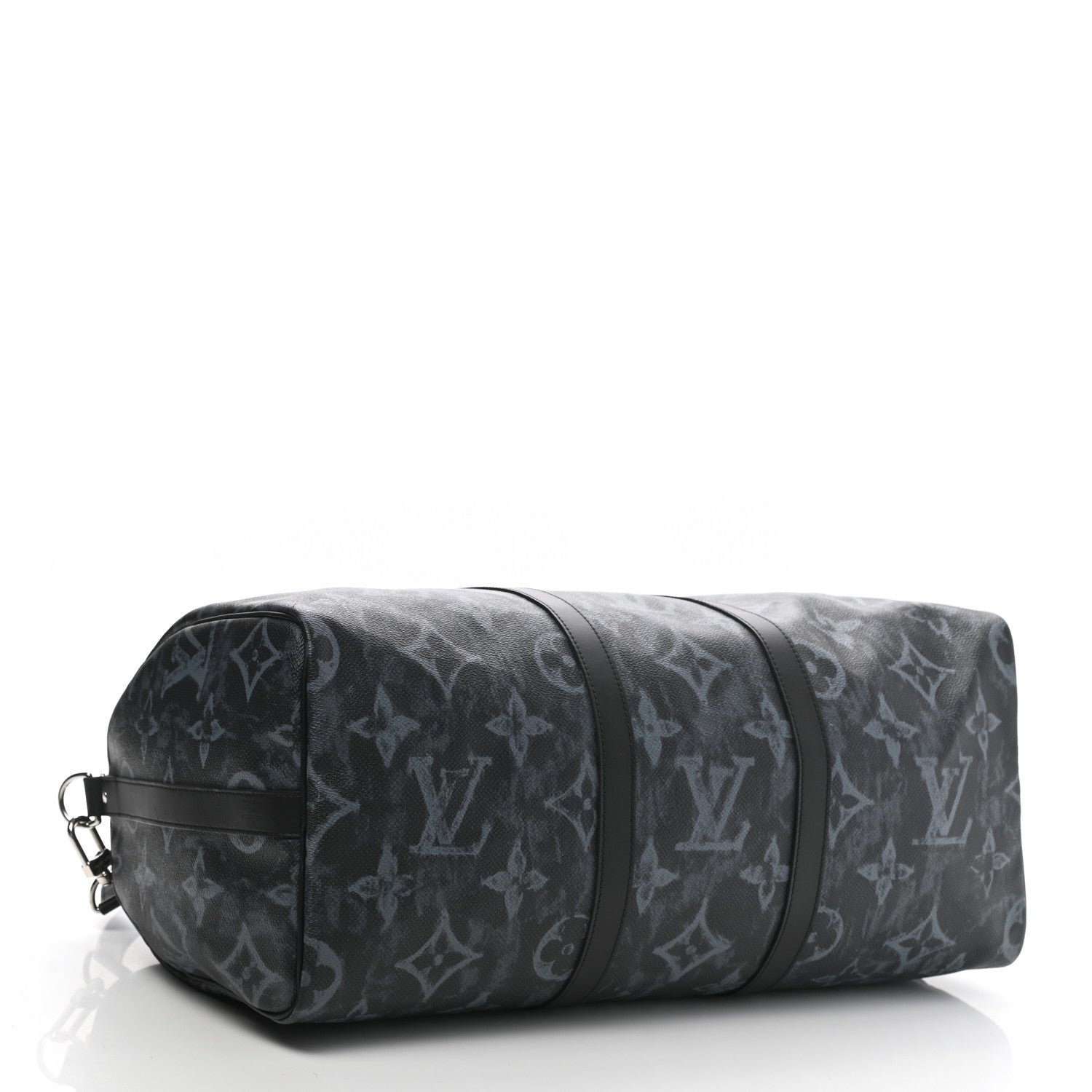 Louis Vuitton Monogram Pastel Keepall Bandouliere 50 Black 3 of 11