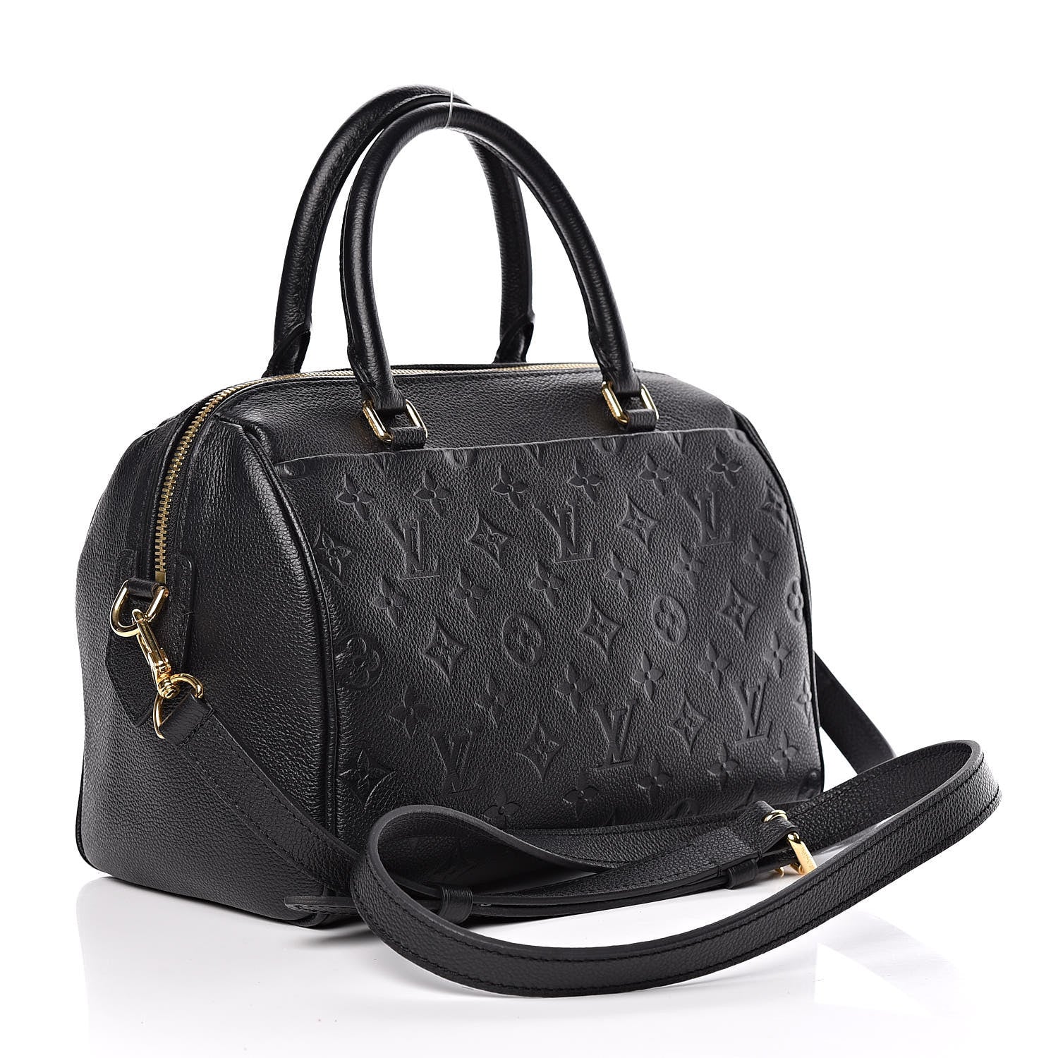 Louis Vuitton Empreinte Speedy Bandouliere 25 NM Black 3 of 8