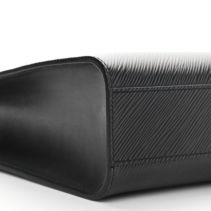 Louis Vuitton Epi Sac Plat BB Black 8 of 10