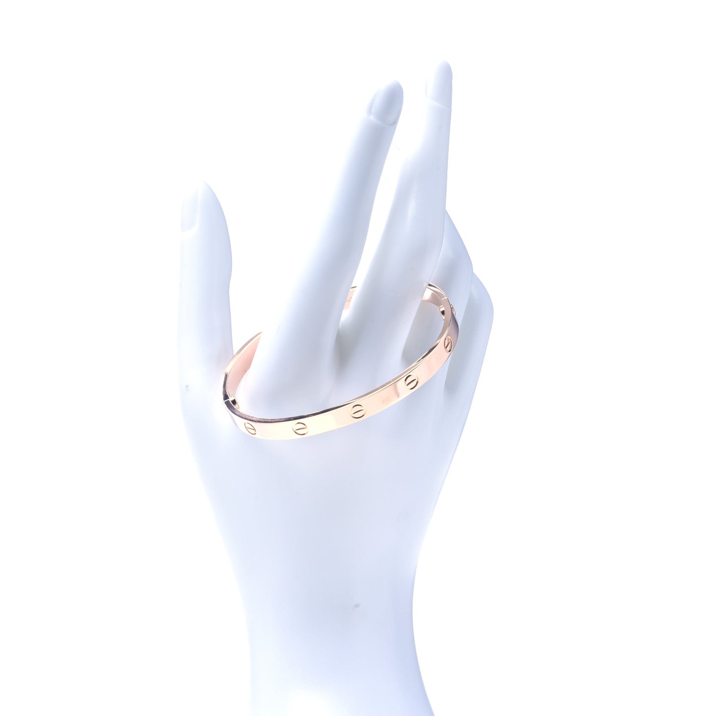 18K Pink Gold LOVE Bracelet 19