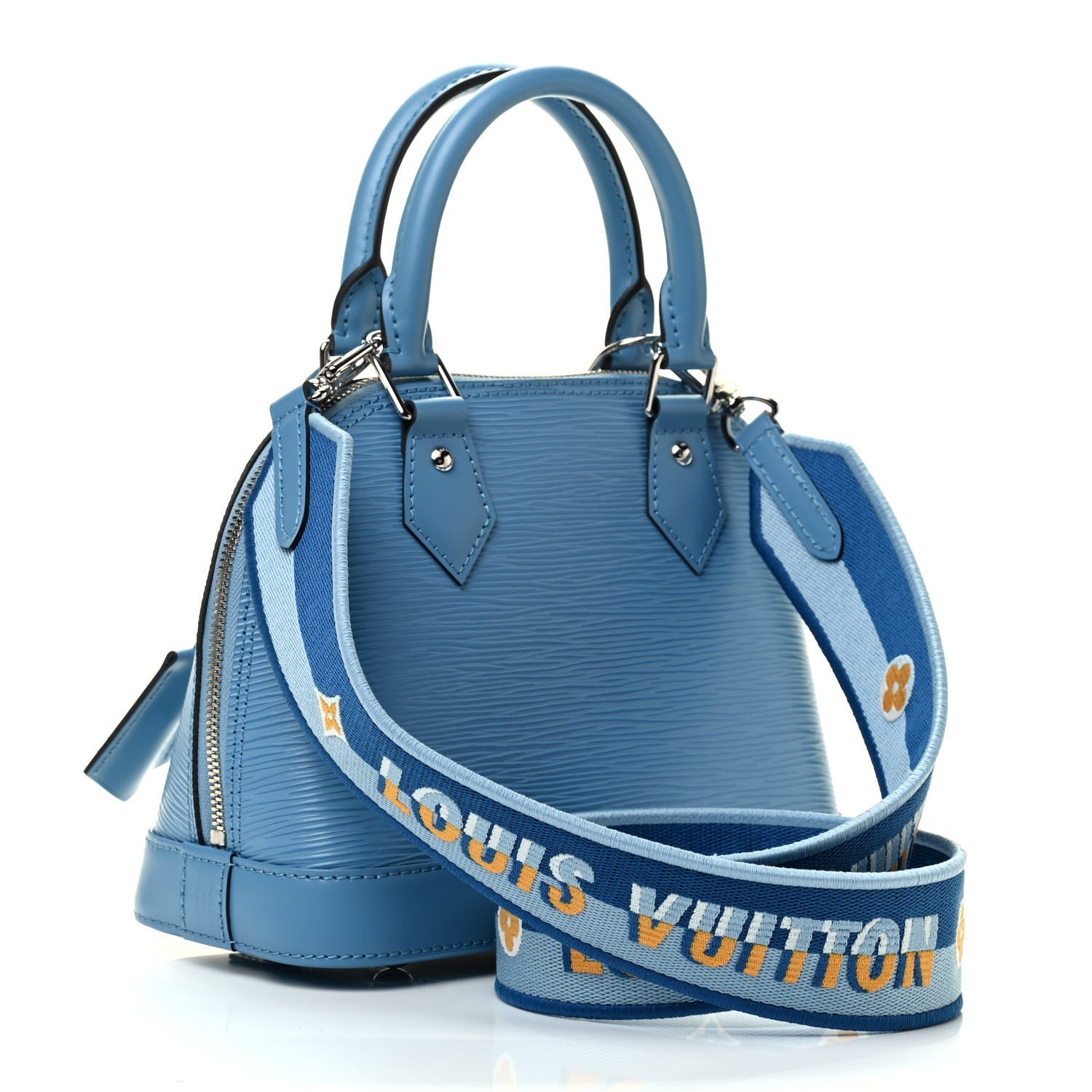 Louis Vuitton Epi Jacquard Alma BB Bleuet 2 of 8