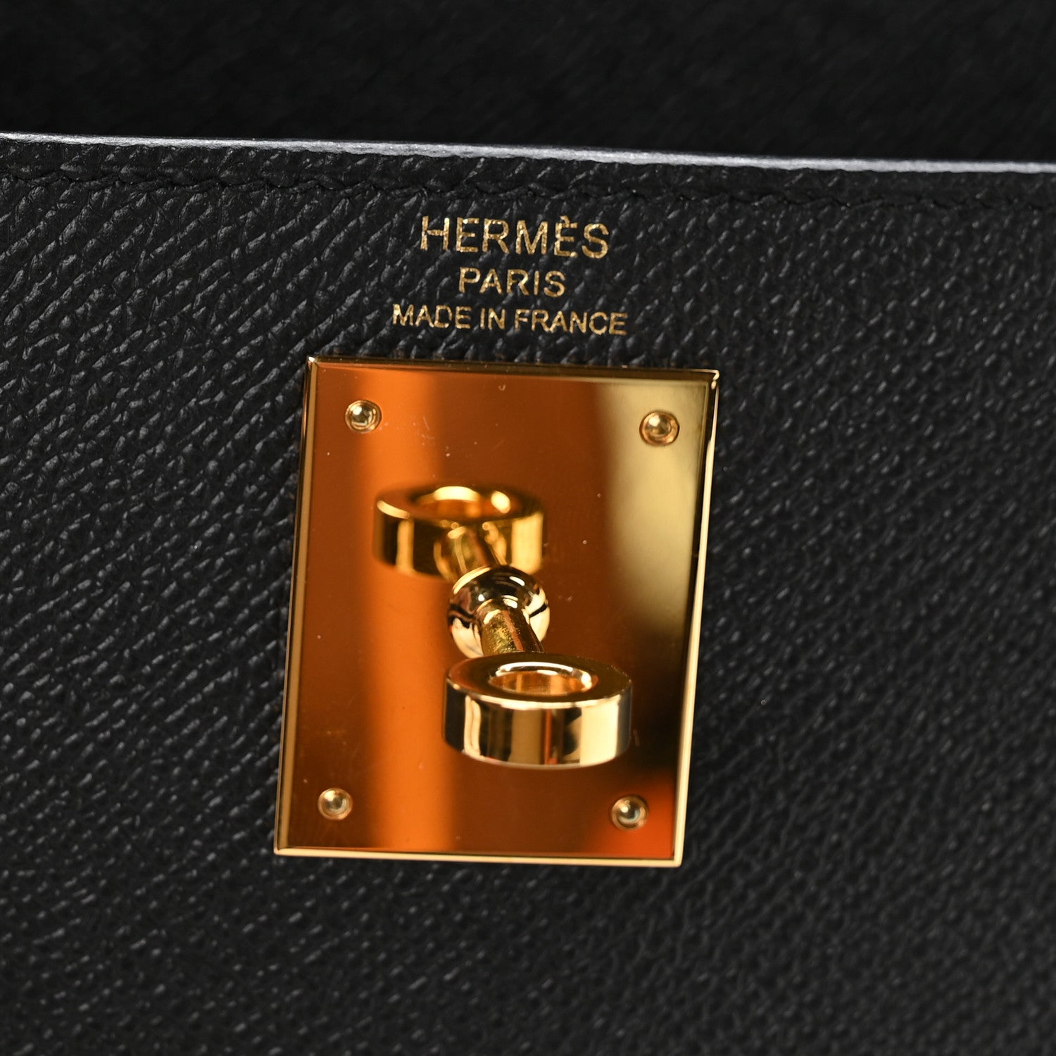 Hermes Epsom Kelly Sellier 28 Black 6 of 11