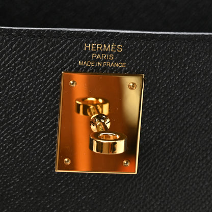 Hermes Epsom Kelly Sellier 28 Black 6 of 11