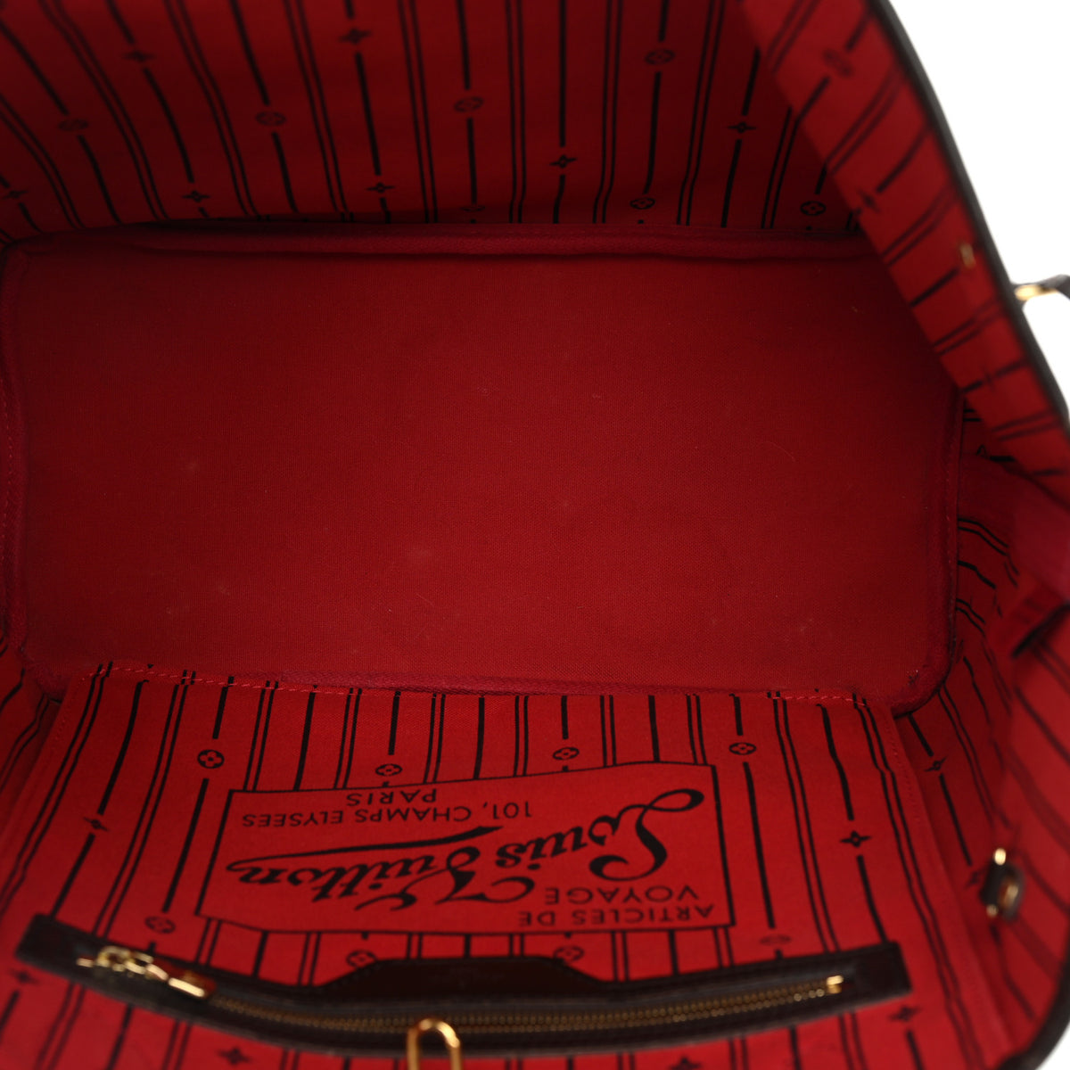 Louis Vuitton Damier Ebene Neverfull MM 5 of 16