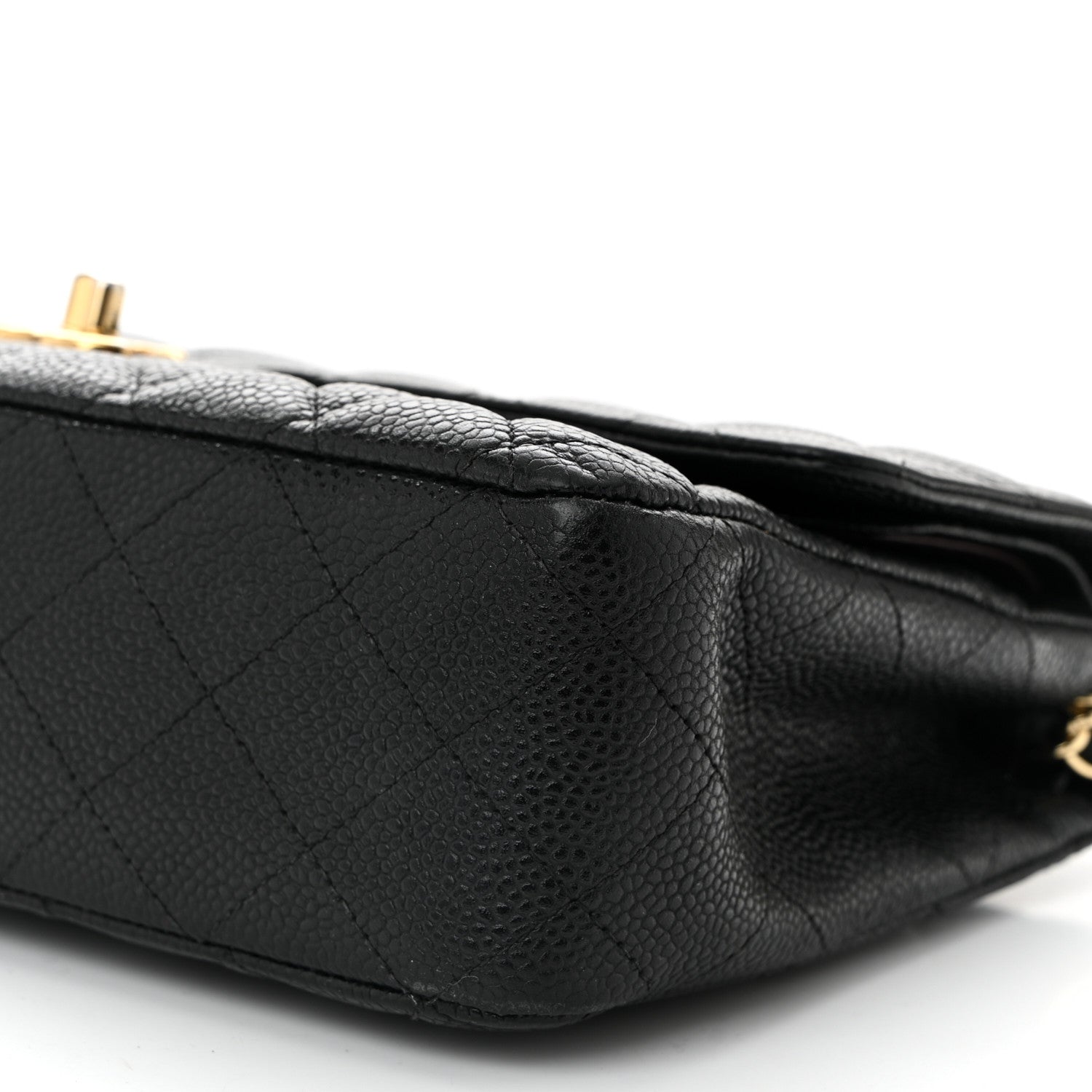 Chanel Caviar Quilted Medium Double Flap Black 10 of 11