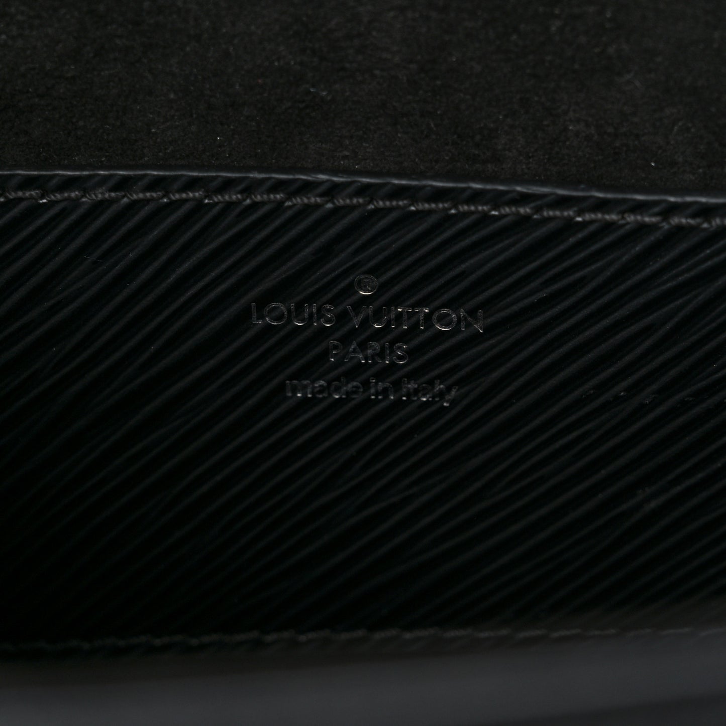 Epi Twist Shoulder Bag MM Black
