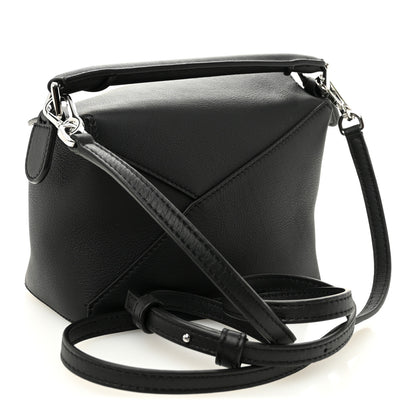 Loewe Calfskin Mini Puzzle Bag Black 3 of 9
