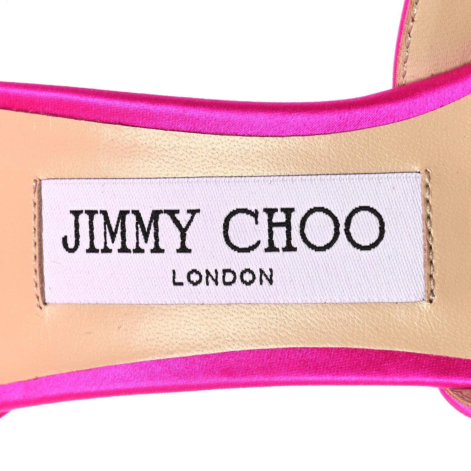Jimmy Choo Satin Averly Bow Pumps 35 Fuchsia 8 of 8