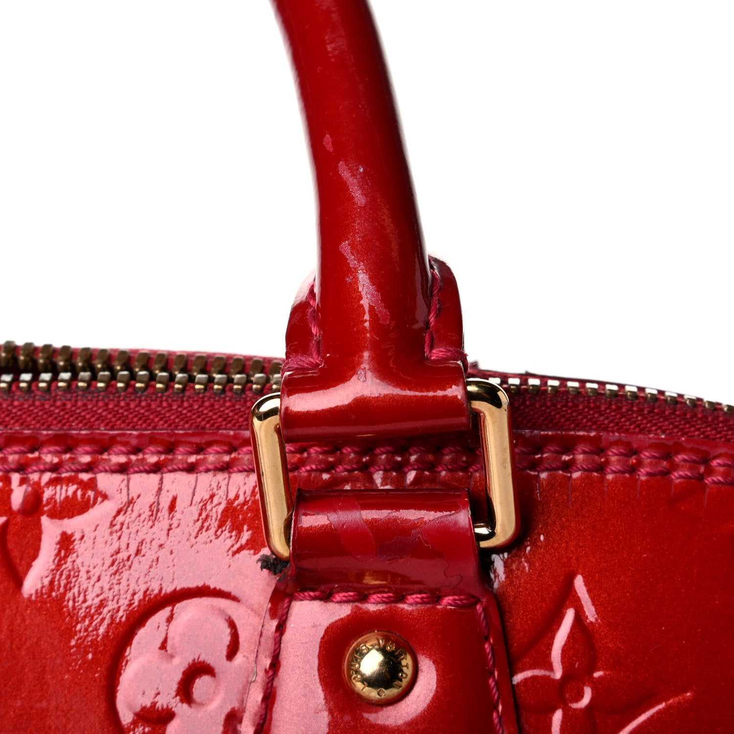Louis Vuitton Vernis Alma GM Pomme D'Amour 1 of 9