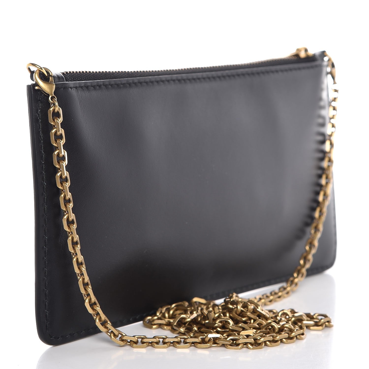 Christian Dior Calfskin J'adior Croisiere Chain Pouch Black 3 of 7