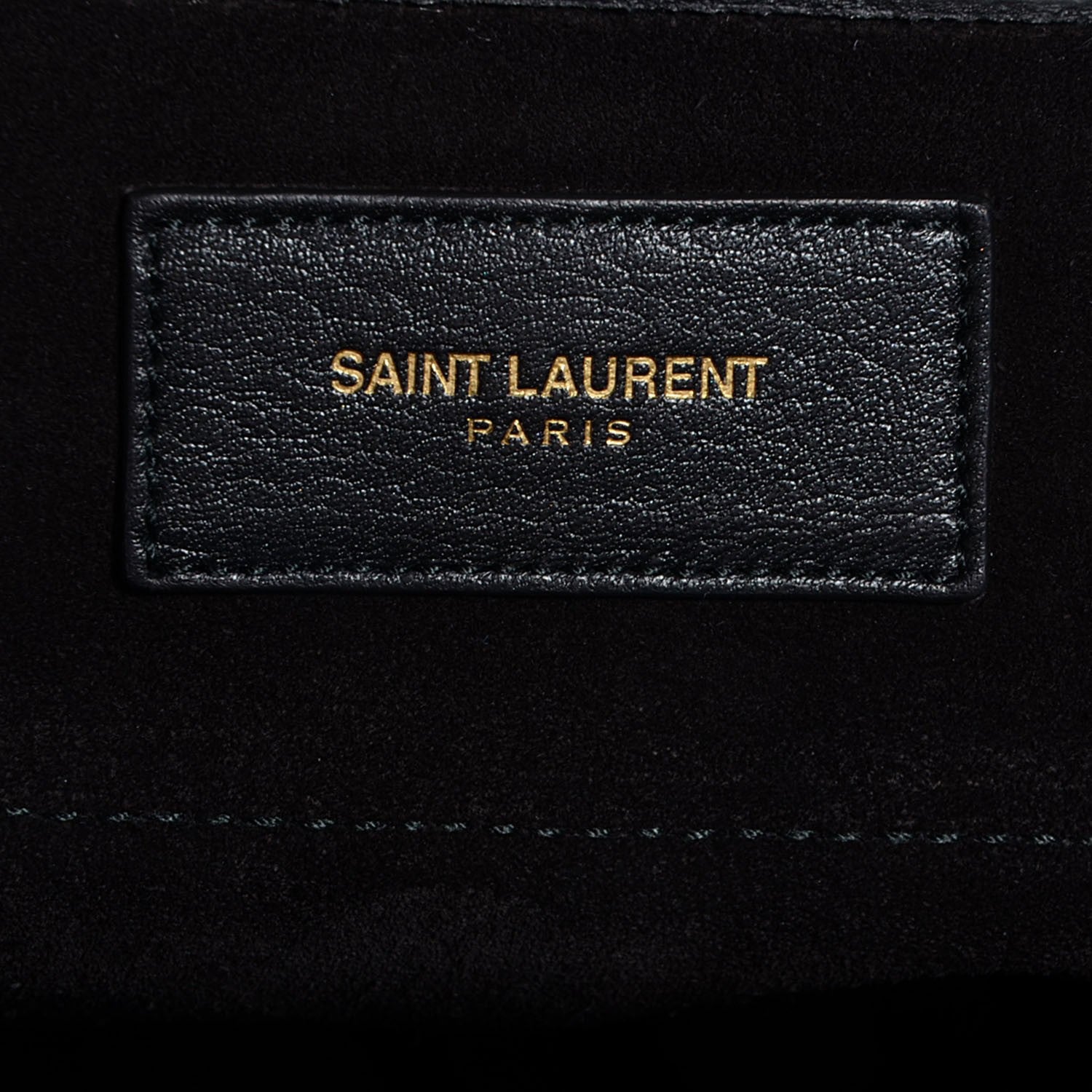 Saint Laurent Calfskin Large Muse Two Black 6 of 8
