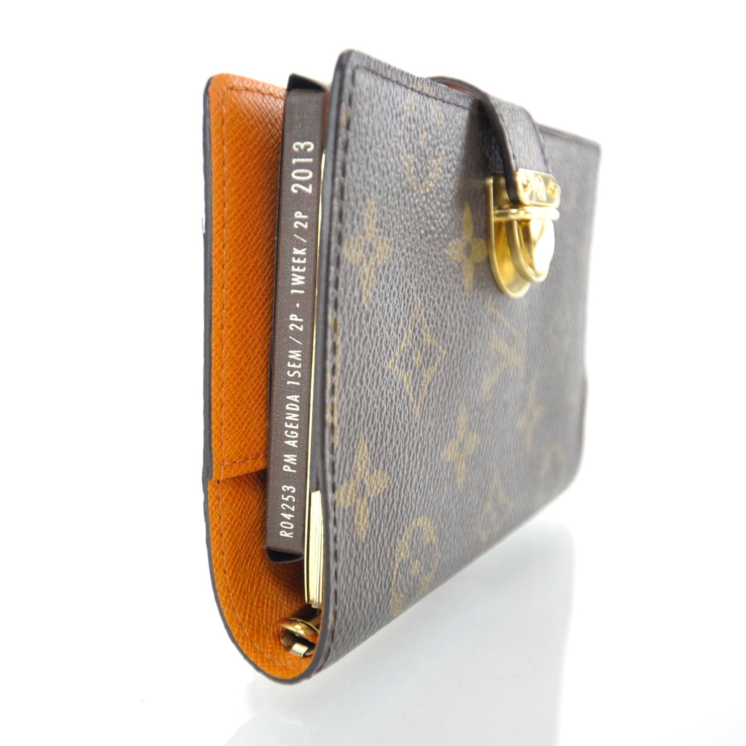 Louis Vuitton Monogram Koala Small Ring Agenda Orange 3 of 7