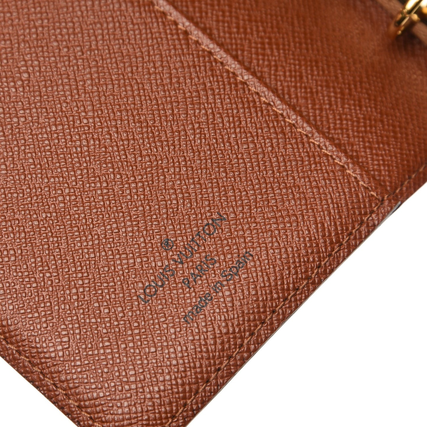 Monogram Small Ring Agenda Cover