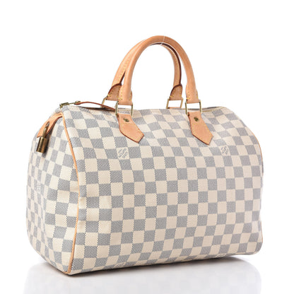 Louis Vuitton Damier Azur Speedy 30 3 of 11