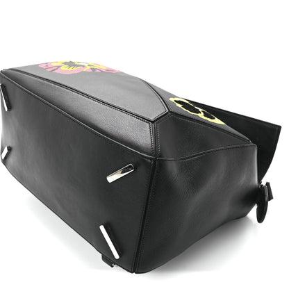 Loewe Calfskin Large Pansies Puzzle Bag Black 11 of 11