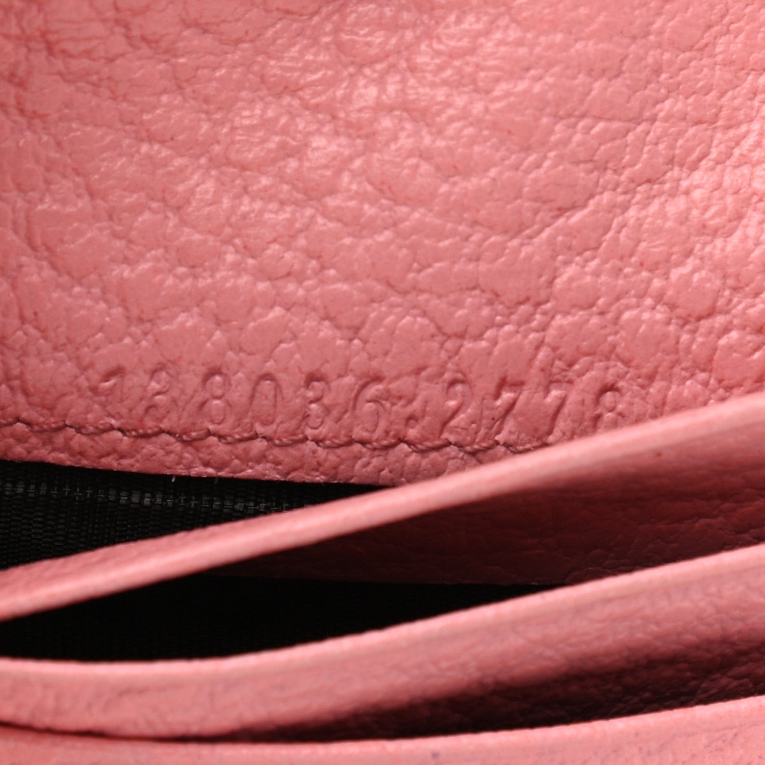 Gucci Calfskin Bamboo French Wallet Pink 8 of 8
