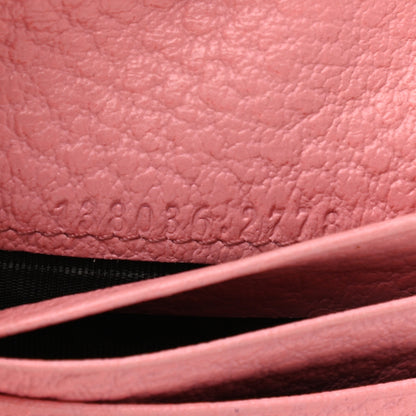 Gucci Calfskin Bamboo French Wallet Pink 8 of 8