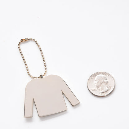 Chanel Pearl Enamel Blazer Jacket Charm 2 of 2