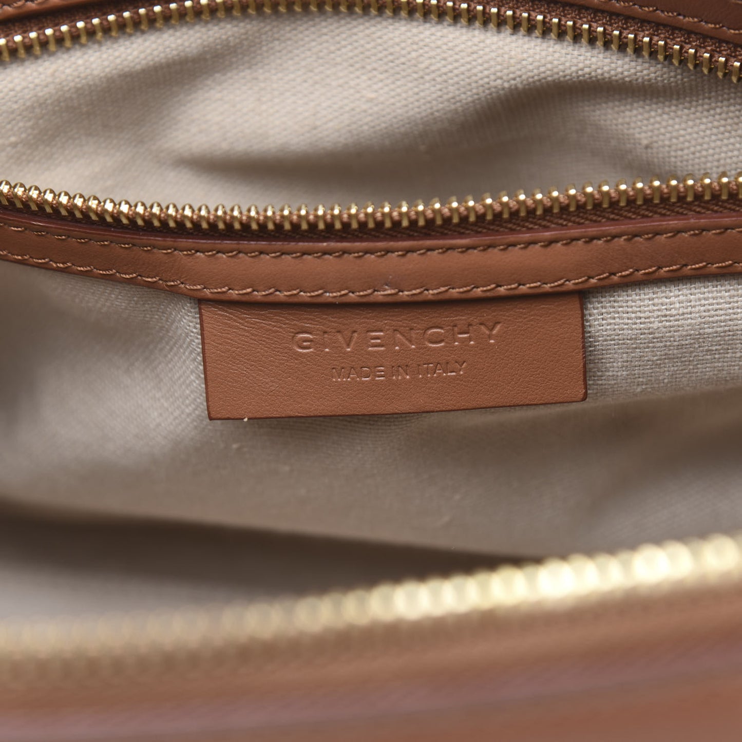 Calfskin Small Sway Cognac