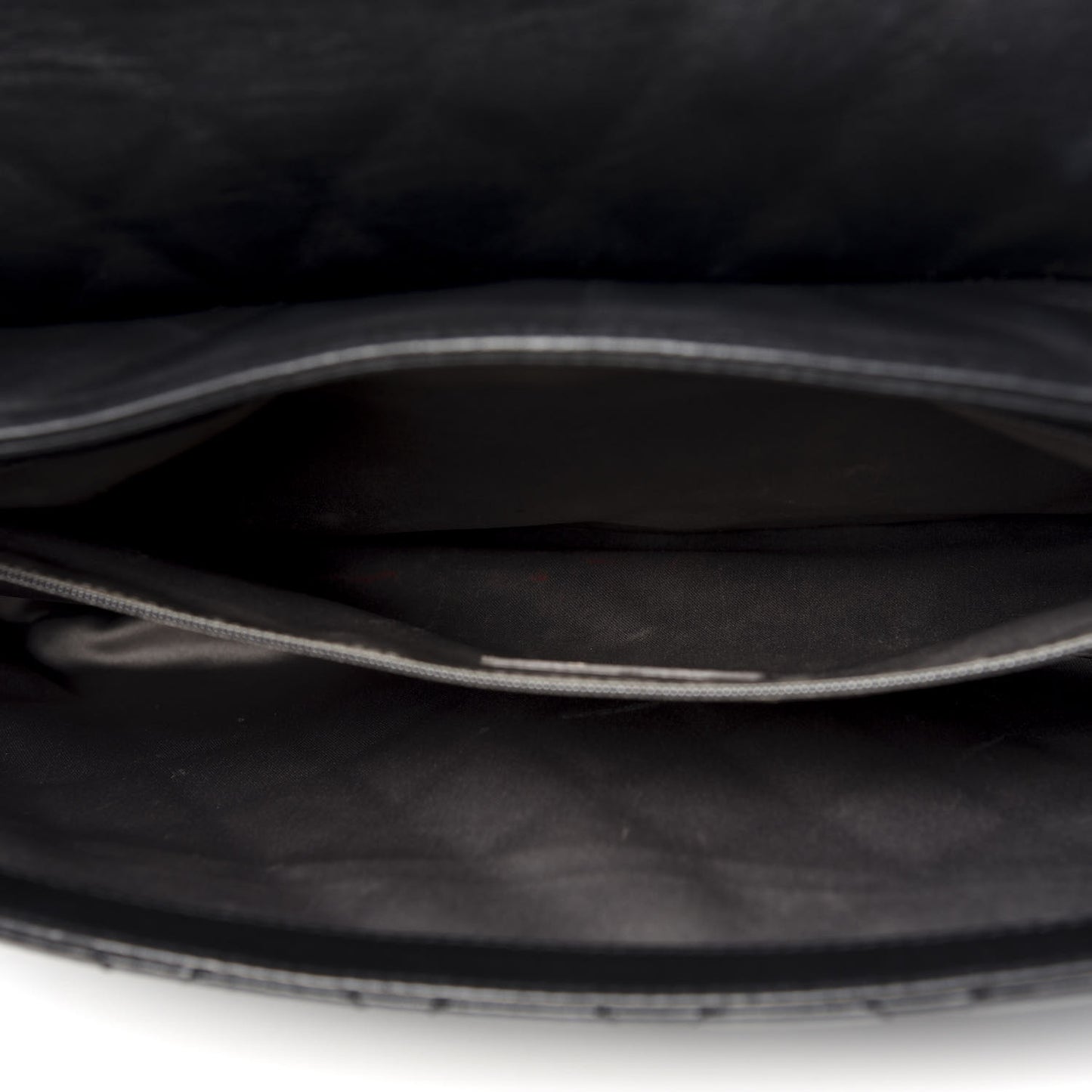Lambskin Quilted Maxi Coco Rain Flap Black