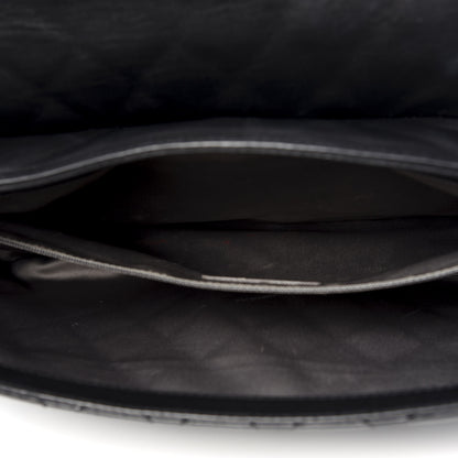 Chanel Lambskin Quilted Maxi Coco Rain Flap Black 5 of 11