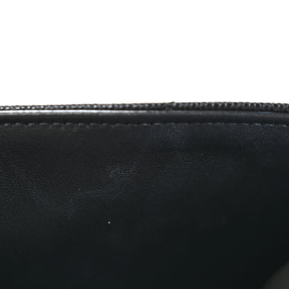 Chanel Caviar Quilted Retro Mini Twist Top Handle Clutch Flap Black 12 of 12