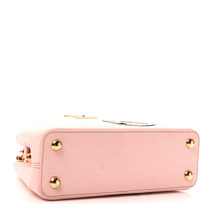 Louis Vuitton LV X TM Taurillon Superflat Panda Capucines BB Opal Pink 4 of 12