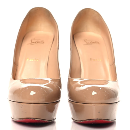 Christian Louboutin Patent Bianca 140 Pumps 41 Nude 3 of 9