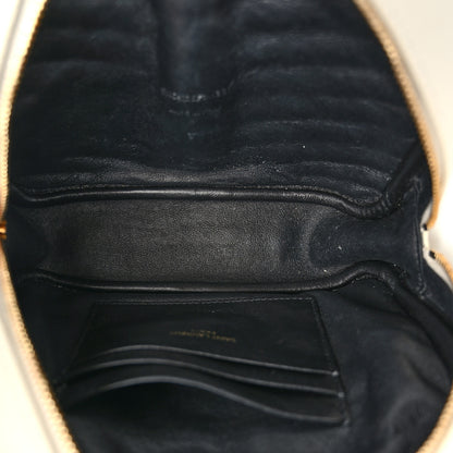 Saint Laurent Grain De Poudre Matelasse Monogram Mini Lou Camera Bag Crema Soft 5 of 9