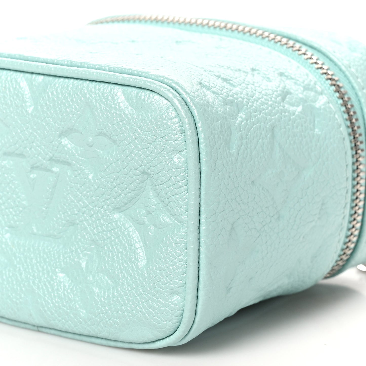 Empreinte Monogram Micro Vanity Pearly Lagoon Turquoise