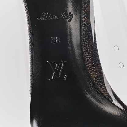 Louis Vuitton Monogram PVC Cherie Pumps 38 8 of 11