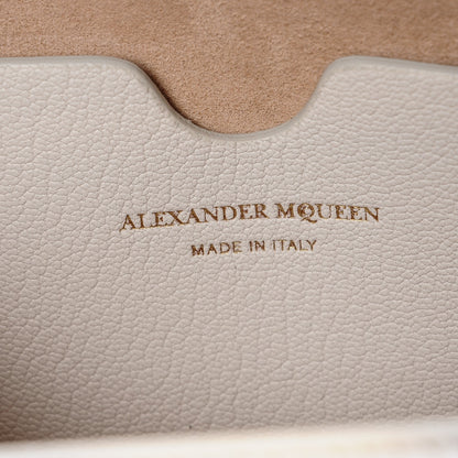 Alexander McQueen Silky Amish Grain Calfskin Box Shoulder Bag 19 Off White 7 of 7