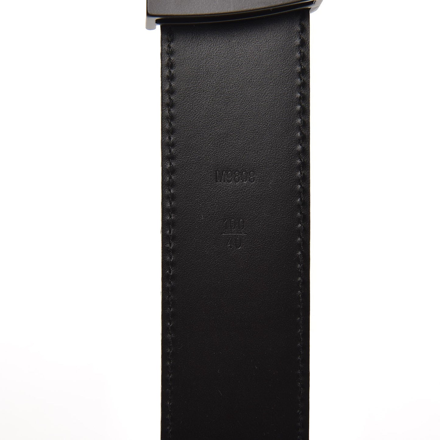Damier Graphite LV Initiales Belt 100 40