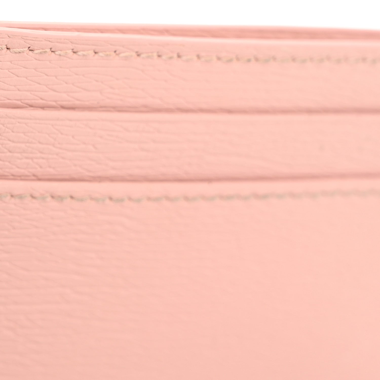 Gucci Calfskin Script Card Holder Light Pink 10 of 11