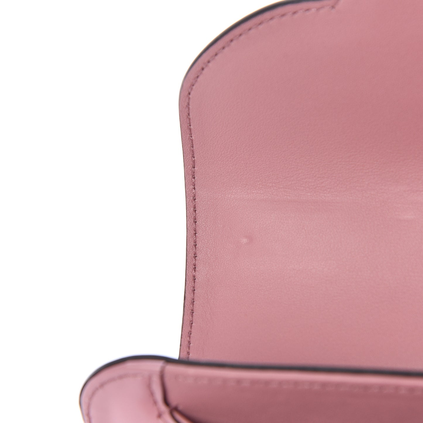 Calfskin Bamboo Crystal Mini Thiara Top Handle Bag Carmine Rose Gold