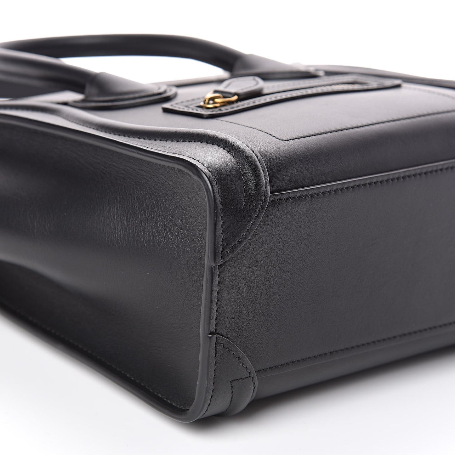 Smooth Calfskin Nano Luggage Black