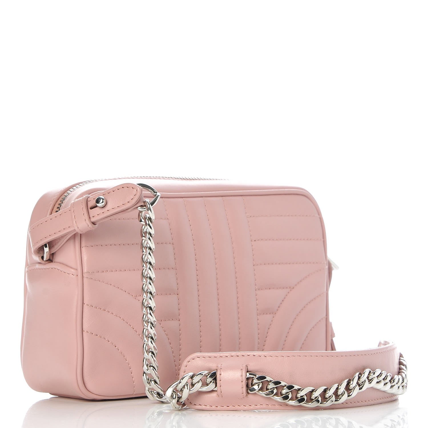 Prada Soft Calfskin Diagramme Crossbody Bag Pesco 4 of 8