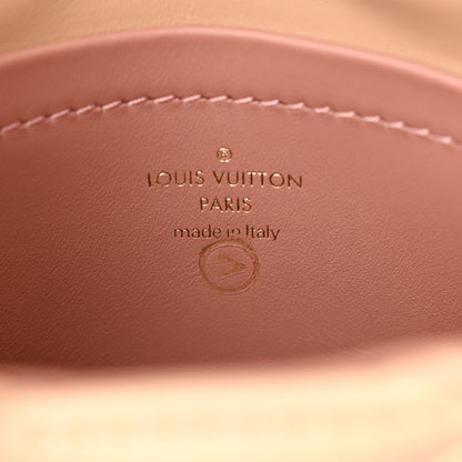 Louis Vuitton Lambskin Malletage Pico GO-14 Beige Pink 6 of 10