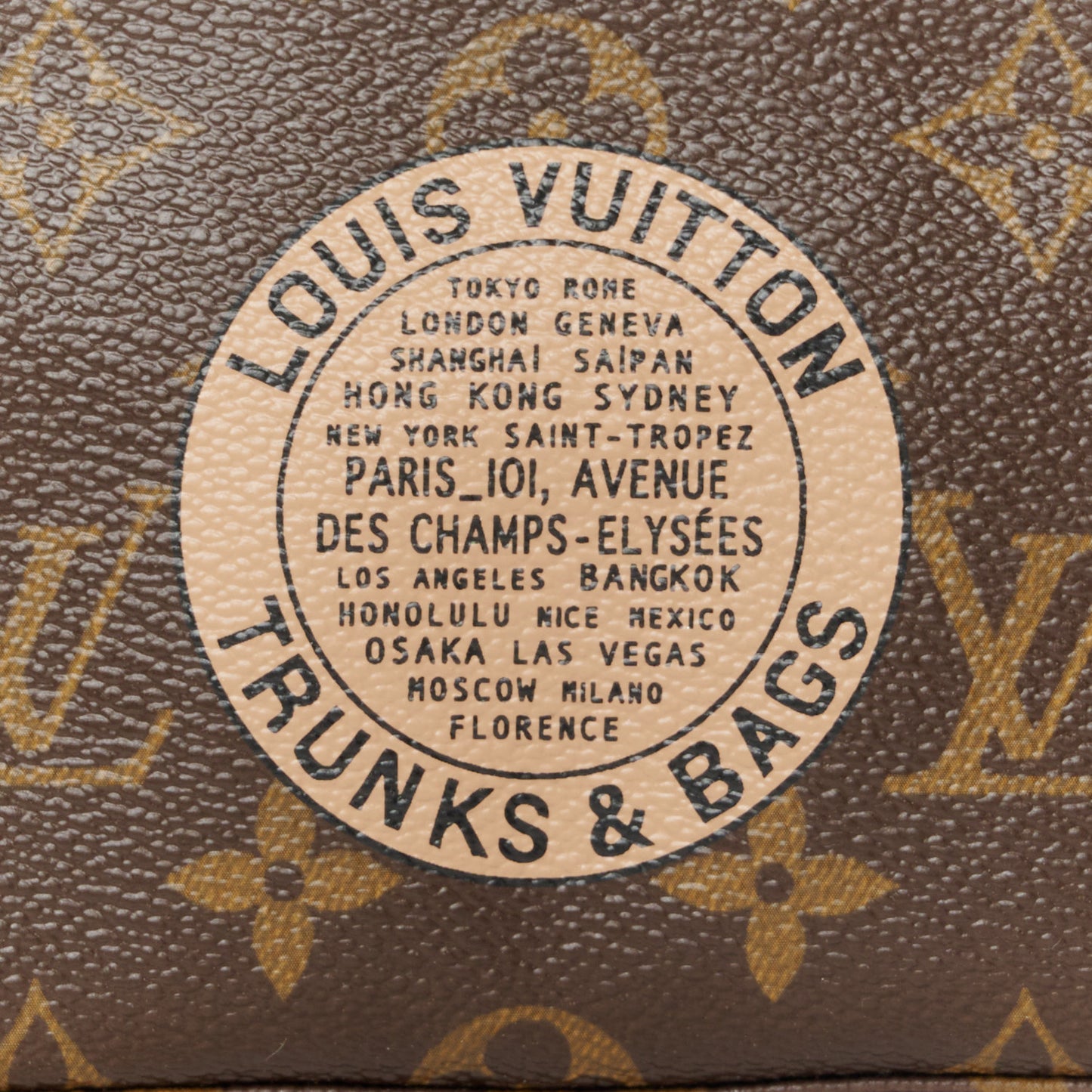 Monogram Complice Trunks and Bags Mini Pochette Accessories Beige