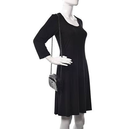 Chanel Aged Calfskin Chevron Mini Reissue Camera Case So Black 2 of 11