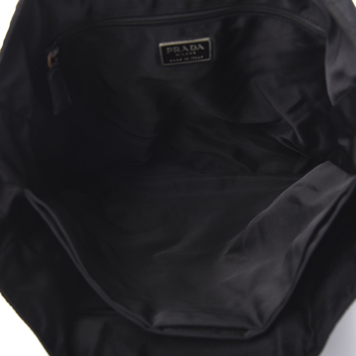 Prada Tessuto Nylon Lucite Tote Black 4 of 9