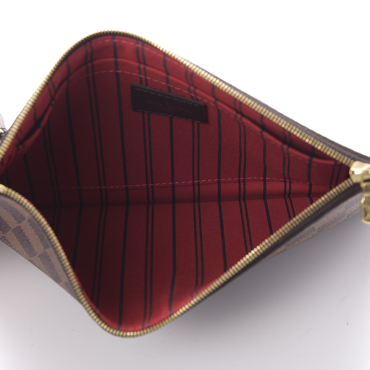 Louis Vuitton Damier Ebene Neverfull MM GM Pochette 5 of 9