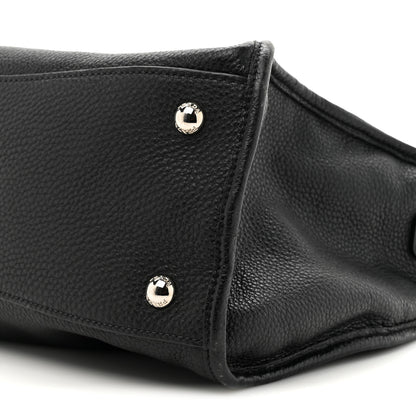Prada Vitello Phenix Shopping Satchel Black 9 of 12