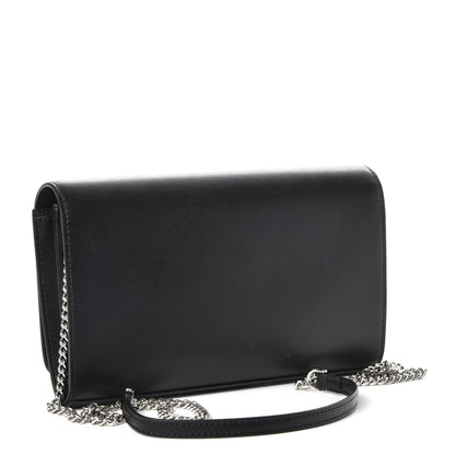 Fendi Vitello Liberty Pearl F is Fendi Wallet On Chain Black 2 of 9