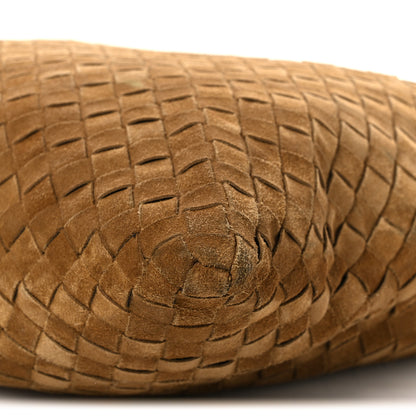 Bottega Veneta Suede Intrecciato Large Hop Acorn 9 of 11